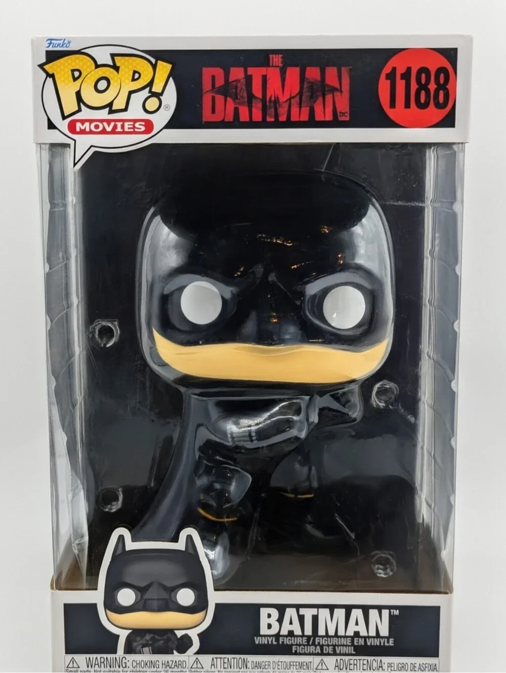 Funko Pop! The Batman #1188 1188 Jumbo DC Heroes Dark Knight 10